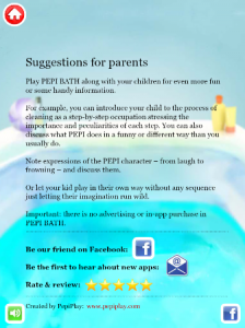 Pepi Bath Parent Guide