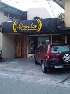 Chocolat Makati Front