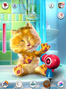 Talking Ginger iPad App - Dryer