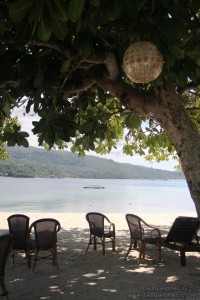Malipano Island - Chairs and a view