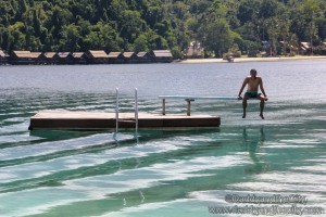 Malipano Island - Diving board