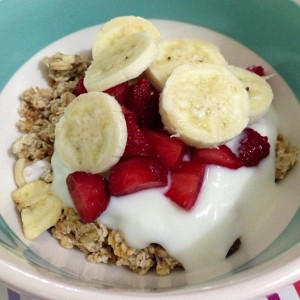 Healthy Breakfast Recipe - Cereals, Fruits, Nuts