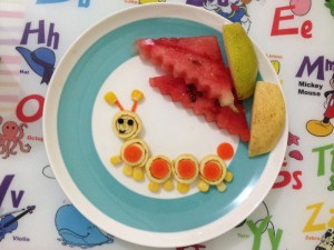 Food Art - Caterpillar