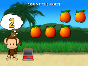 Monkey Preschool Lunchbox - Counting