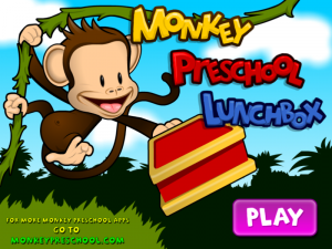 Monkey Preschool Lunchbox - Home