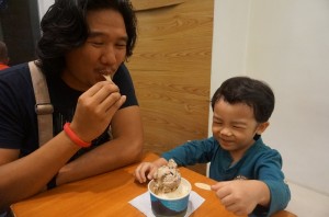 Father and Son - Ice Cream