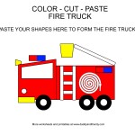 Fire Truck Coloring Page