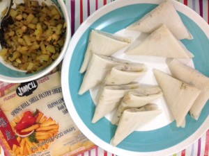 Vegetable Samosa Ingredients