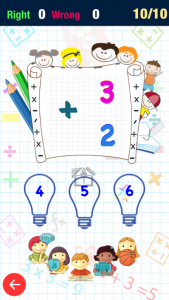Math Fact Montessori Free iOS App - Addition