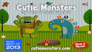 Cutie Mini Monsters Counting App