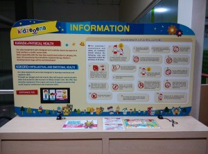 Kidzoona Information Board