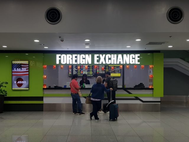 NAIA 3 Foreign Exchange Rate