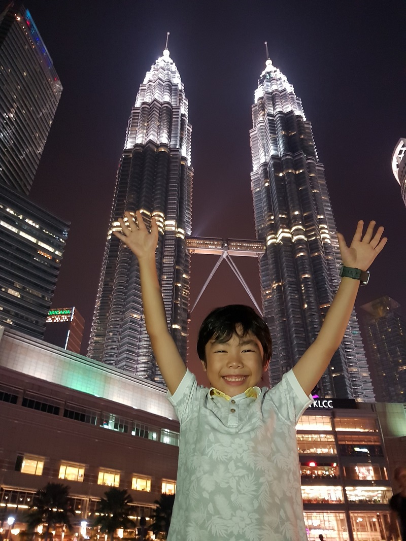 Gab at KL Petronas Twin Towers