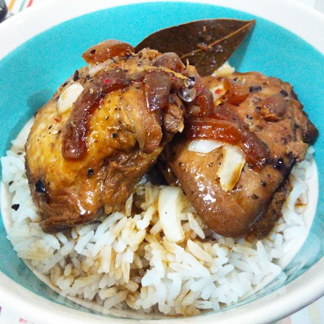 Slow-cooked Chicken Adobo