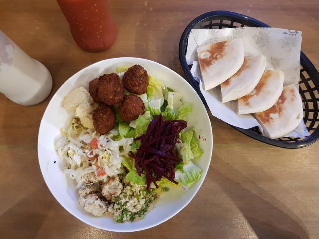 Two Chickpeas: Craving for Falafel near Greenbelt - Daddy ...